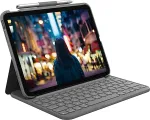 Klaviatuur Logitech SLIM FOLIO FOR IPAD (10TH GEN) GREY - CH - CENTRAL