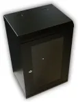 DATACOM 10" single-piece rack 12U/280 black Glass door