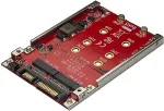 StarTech DUAL M.2 TO SATA ADAPTER/ RAID M.2 ADAPTER FOR 2.5IN BAY - RAID