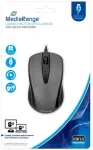 NONAME Hiir MediaRange Maus optisch 3 Tasten inkl. Scrollrad 1000dpi