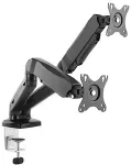 EQUIP Tischhalterung 17"-32"/2TFT 360&deg; Gasfeder 9Kg schwarz retail