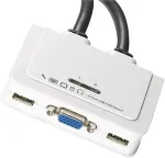 EFB Data Switch KVM 2-Port VGA, USB, Audio