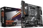 Emaplaat Gigabyte Technology Gigabyte | B550M AORUS ELITE 1.0 | Processor family AMD | Processor socket AM4 | DDR4 DIMM | Memory slots 4 | Number of SATA connectors 4 x SATA 6Gb/s connectors | Chipset AMD B | Micro ATX