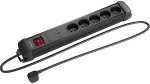 LANBERG Power strip 3.0m 5x230 cz SP1-05E-0300-B