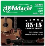 DADDARIO D'Addario EZ890 - acoustic guitar strings (09-45)
