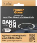 PANZERGLASS Kleebitav MagSafe magnetring Bang On, paigaldusraamiga,