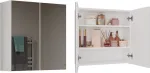 TOP E SHOP Topeshop POLA 2DL BIEL bathroom storage cabinet White