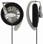 Koss KSC75 headphones/headset Wired Ear-hook Music Black, Silver