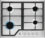 Pliidiplaat Electrolux KGS6426SX Stainless steel Built-in 59 cm Gas 4 zone(s)