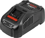 Bosch 2 x GBA 18V 5.0Ah + charger GAL 1880 CV Professional - Batterieladeger&auml;t + Batterie 2 x Li-Ion 5 Ah - 8 A