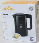ETA SALE OUT. ETA559590010 Emma Electric kettle, 1.5 L, White | SALE OUT. | ETA Kettle | ETA559590010 Emma | Electric | 2200 W | 1.5 L | Stainless steel | 360&deg; rotational base | White | DAMAGED PACKAGING