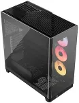 Korpus CORSAIR PC case FRAME 4500X LX-R RGB Black Mid Tower ATX