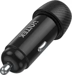 NONAME Unitek P1400A Car charger 38W USB-A USB-C QC 3.0