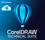 Corel DRAW Technical Suite 2026 3D CAD Business perp (1-4) 1J