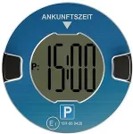 Ooono Park elektrische Parkscheibe f&uuml;rs Auto I vollautomatische Parkuhr Aluminium StVO zugelassen, Magnethalter, Nacht-Park-Funktion &bull; Hochwertig - vollst&auml;ndig aus Aluminium &bull; Magnethalterung - einfache Befestigung und Abnahme m&ouml;glich &bull; Nacht-Park-Fu ...