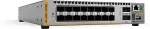 Allied Telesis AT X550-18XTQ - Switch - L3 - Smart - 16 x 10 Gigabit SFP+ + 2 x 40 Gigabit QSFP+ (Uplink) - an Rack montierbar - AC 90 - 260 V (AT-X550-18XSQ-50)