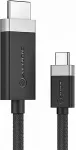 Alogic FUSION SERIES USB-C TO HDMI MALE TO MALE 1M 4K60HZ