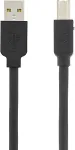 DELTACO Kaabel USB 2.0 "A-B", 5.0m, aktiivne, must / USB-EX05M
