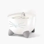 Catit Pixi dog/cat feeder/waterer Stainless steel White Automatic pet waterer