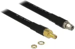 DELOCK Antennenkabel RP-SMA Stecker > RP-SMA Buchse CFD400 LLC400 0,4 m low loss