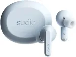 No name Sudio Earbuds | A3 Pro | Bluetooth | In-ear | Microphone | Powder Blue | Noise canceling