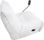 Home4you Puhketool WIN-WIN manuaalne recliner 80x95xH90cm, koorevalge