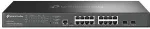 TP-Link Omada 16-Port 2.5G and 2-Port 10GE SFP+ L2+ Managed Switch with 8-Port PoE+