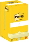 Post-it M&auml;rkmepaberid ,76x76 mm 100 lehte kanaarikollane (12 tk) 654-CY