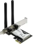 V&otilde;rgukaart Inter-Tech Wi-Fi 5 PCIe Adapter DMG-32 2dBi Antenne 650Mbps retail