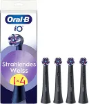 Oral-B IO Gentle Care B&oslash;rstehoveder Sort, 4 stk.