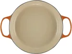 Le creuset Gourmet Casserole Shallow 30 cm volcanic