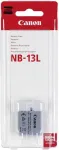 CANON Battery Pack NB-13L - Kamerabatterie Li-Ion 1250 mAh - f&uuml;r PowerShot G5 X, G7 X, G9 X, SX720 HS (9839B001)