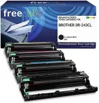 Tooner Freecolor Toner Brother DR-243CL Drum Kit BK/C/M/Y 18000 S. remanufactured