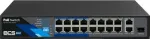 BCS Switch SWITCH POE BCS-B-SP1602G-1SFP 16-PORTOWY SFP BCS BASIC