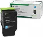 LEXMARK Toner 78C2XC0 Cyan Originaal (78C2XC0)
