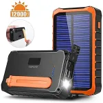 4Smarts Powerbank Propper Solar 12000mAh grey