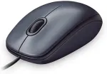 Hiir Logitech M 90 corded optical Mouse USB black