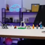 Lego Fortnite building blocks 77075: Skully and Sparkplug and the Camp
