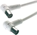 Vivanco antennikaabel nurgaga 3m