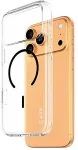 PANZERGLASS CARE BY FLAGSHIP CASE TRANSPARE EXPLORER W. BLACK MAGSAFE IPHONE