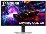 Monitor SAMSUNG G81SF computer 81.3 cm (32") 3840 x 2160 pixels 4K Ultra HD OLED Silver