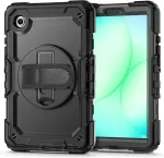 Tech-Protect Kaitse&uuml;mbris Solid360, Samsung Galaxy Tab A11 / Tab A9, must,