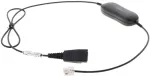 GN Audio Jabra Smart Cord QD to RJ9 straight with 8-position switch configurator for Avaya one-X Telephone system for 96XX Series