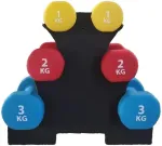 No name 12KG NEOPRENE DUMBBELL WITH RAK