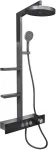 No name SHOWER SET DOMOLETTI METAL GREY