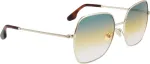 VICTORIA BECKHAM P&auml;ikeseprillid NAISTELE VB223S-727 (L&auml;&auml;ts/Sild/K&otilde;rvaklamber) 56/17/140 mm)