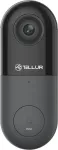 Tellur Smart WiFi Video DoorBell 1080P, PIR, Wired Black