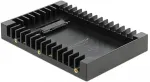 DELOCK 3.5 Einbaurahmen f&uuml;r 2.5 SATA Laufwerk schwarz