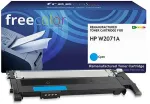 Tooner Freecolor Toner HP W2071A cyan mit chip 1000p kompatibel