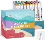 NONAME Acrylic Marker Pens ARRTX 60C, 60 Colours